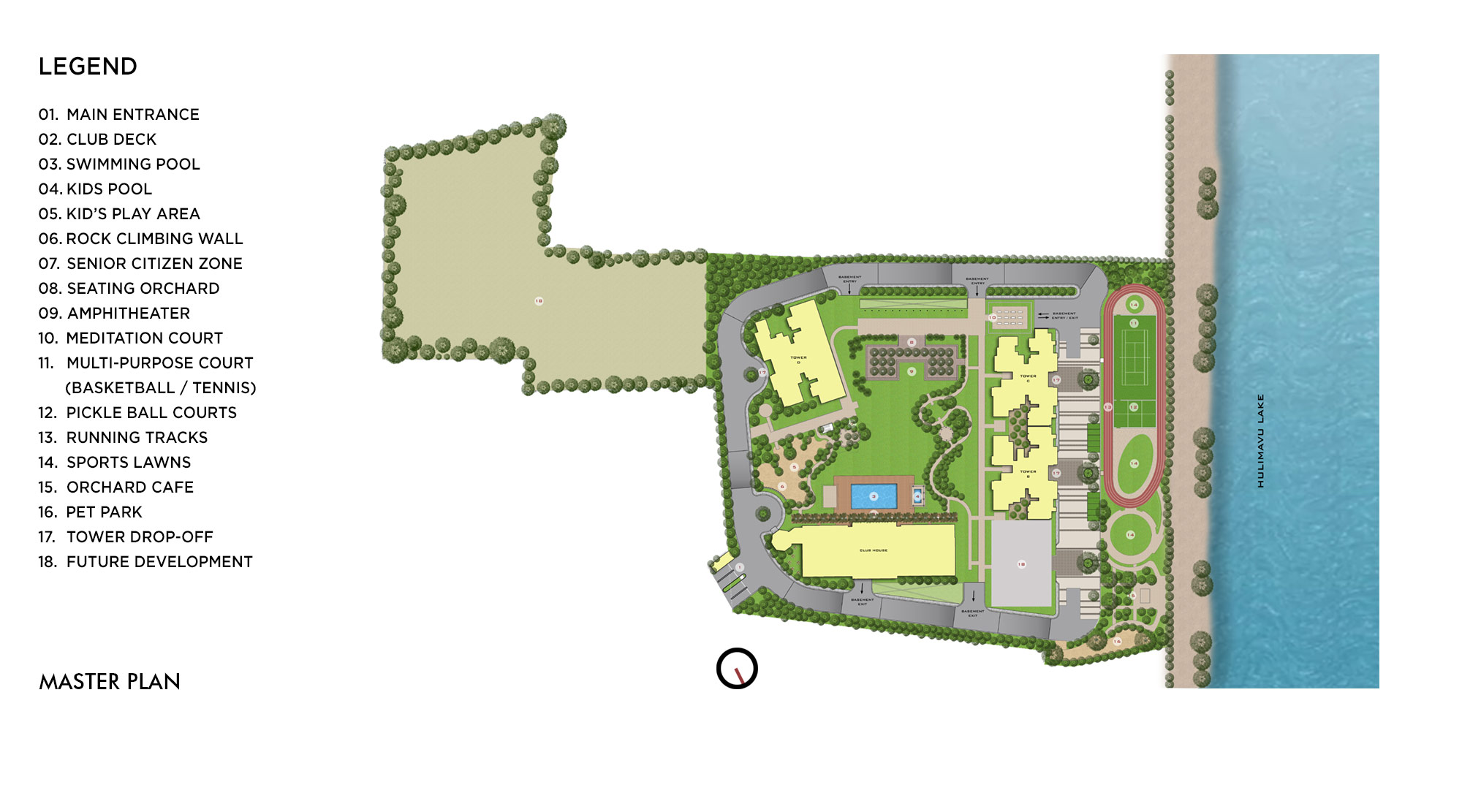 Lodha Azur master plan — site layout
