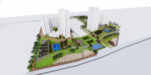 Assetz Canvas and Cove master plan — site layout