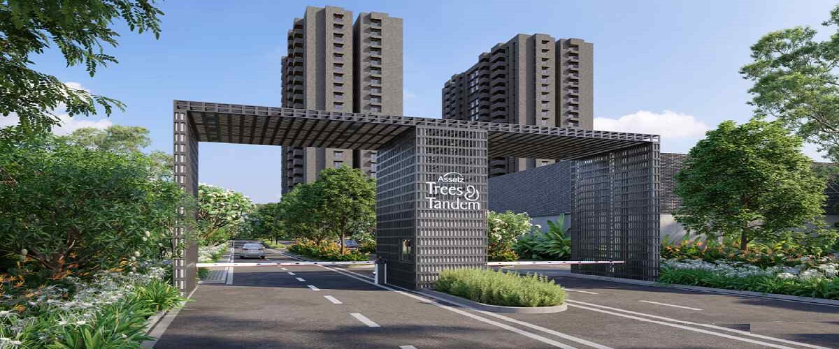 Assetz Trees and Tandem project elevation