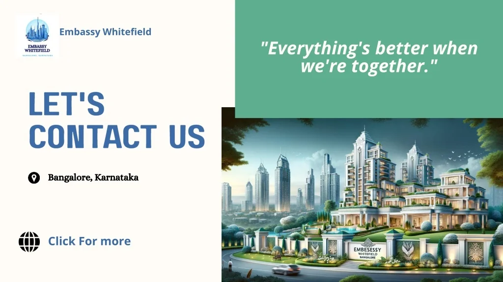Embassy Whitefield Pre Launch project elevation