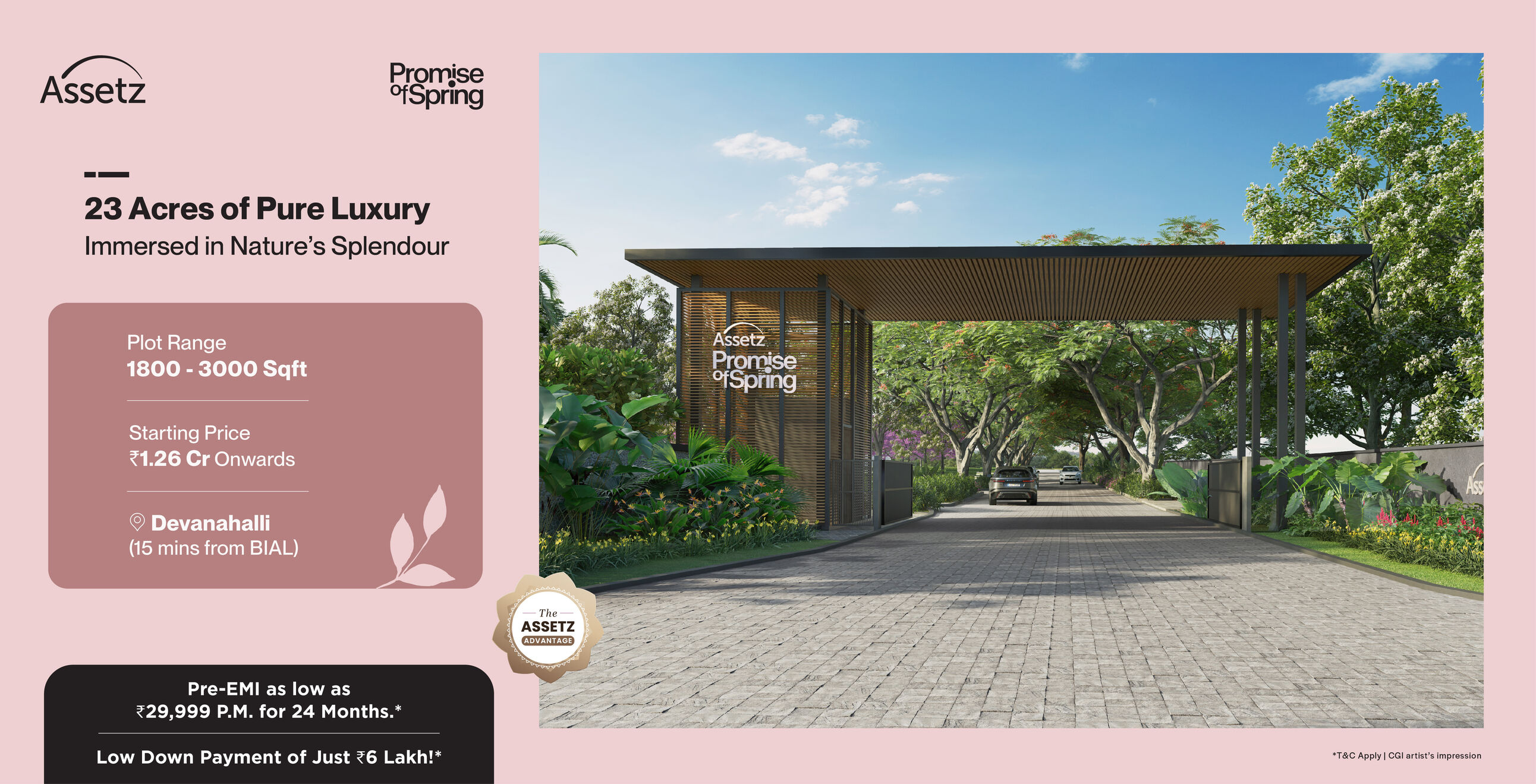 Assetz Promise of Spring project elevation