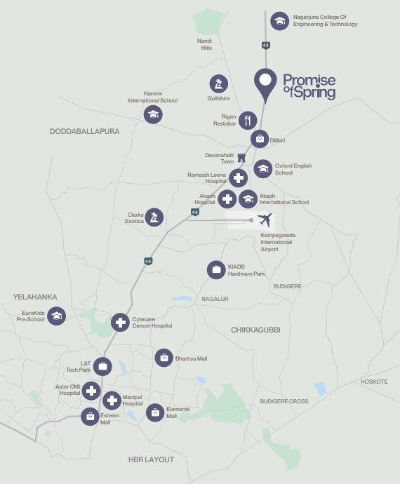 Assetz Promise of Spring master plan — site layout