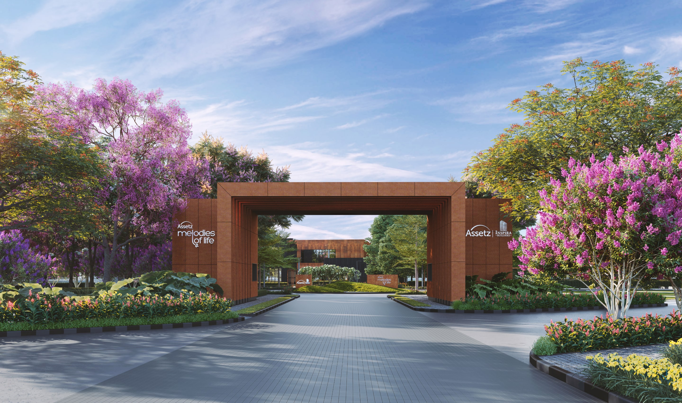 Assetz Melodies of Life Apartments project elevation