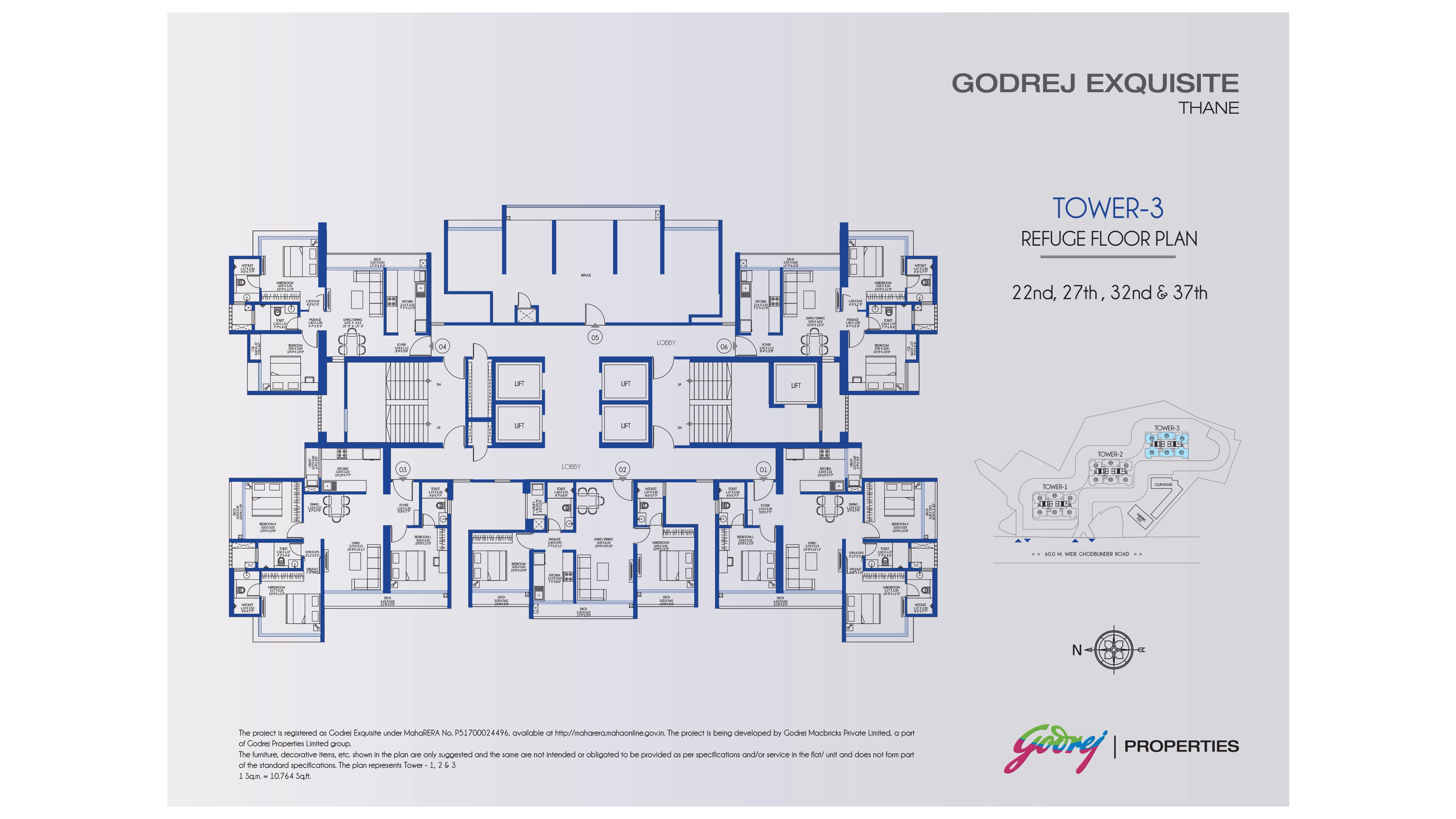 Godrej 24 master plan — site layout