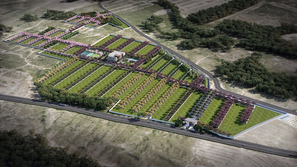 Vaishnavi Life master plan — site layout