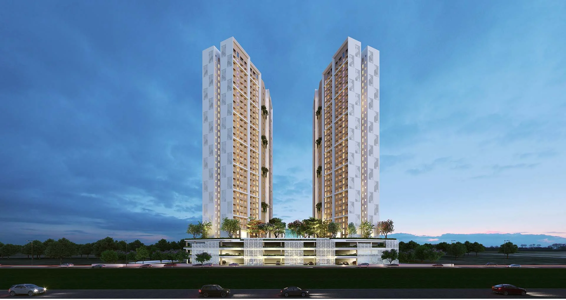 Sobha Dream Heights Gift City project elevation