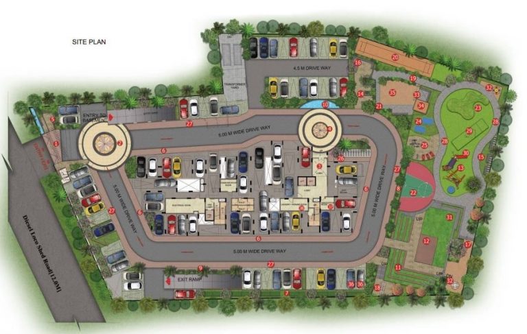 Casagrand Galileo master plan — site layout