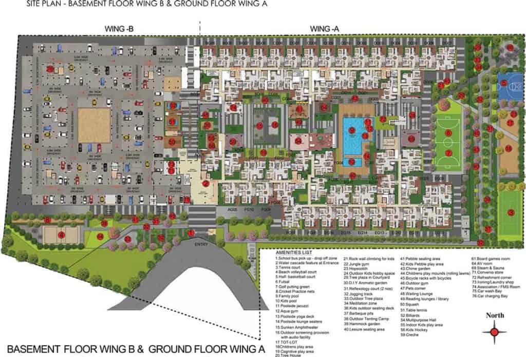 Casagrand Boulevard master plan — site layout