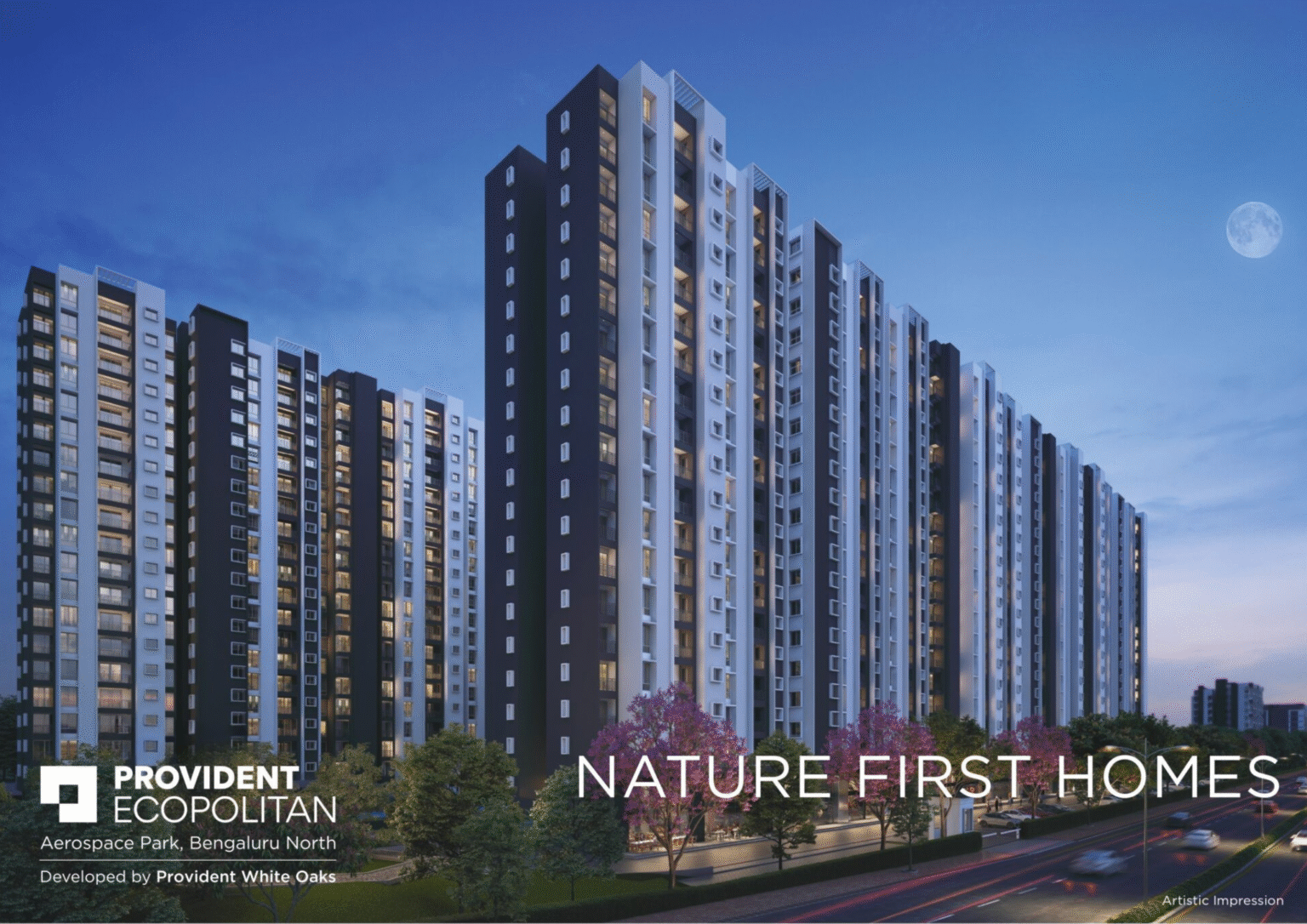 Provident Ecopolitan Aerospace project elevation