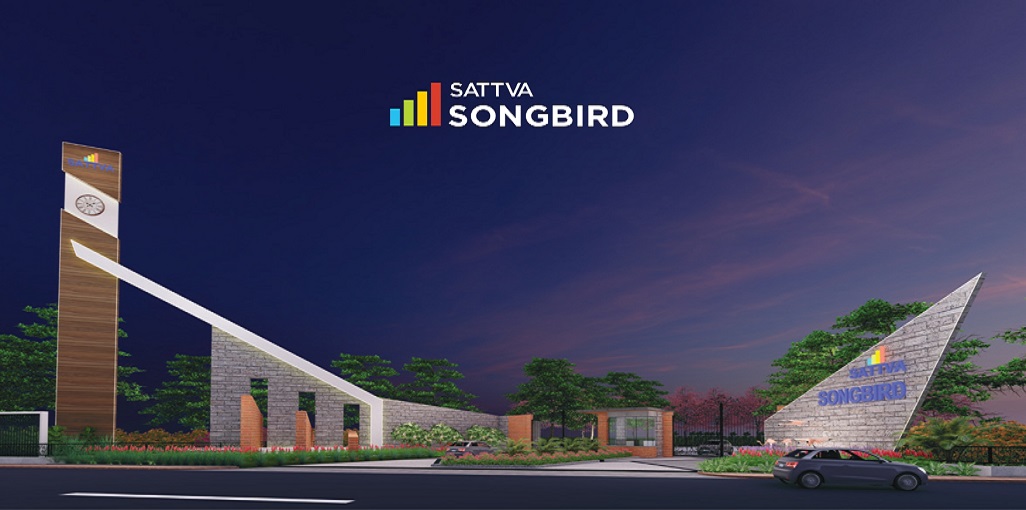 Sattva Songbird Budigere Cross project elevation
