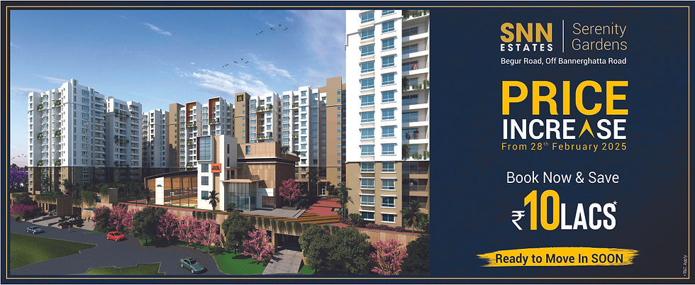 SNN Raj Serenity Gardens — project photograph