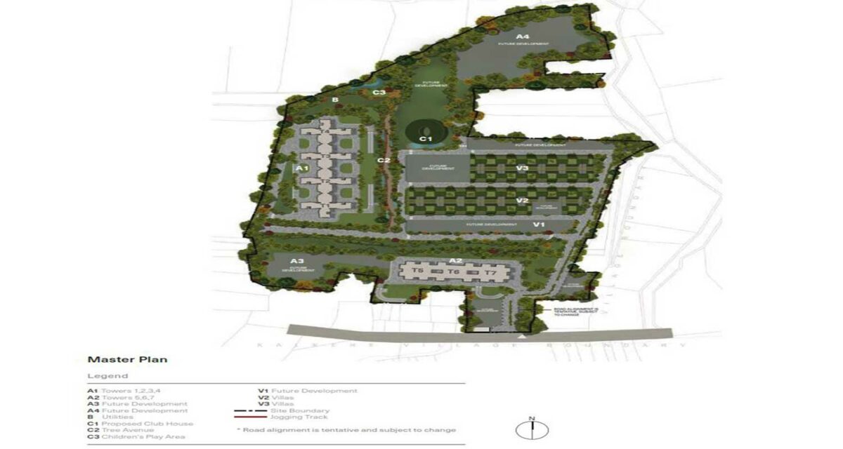 Total Environment Quiet Earth master plan — site layout