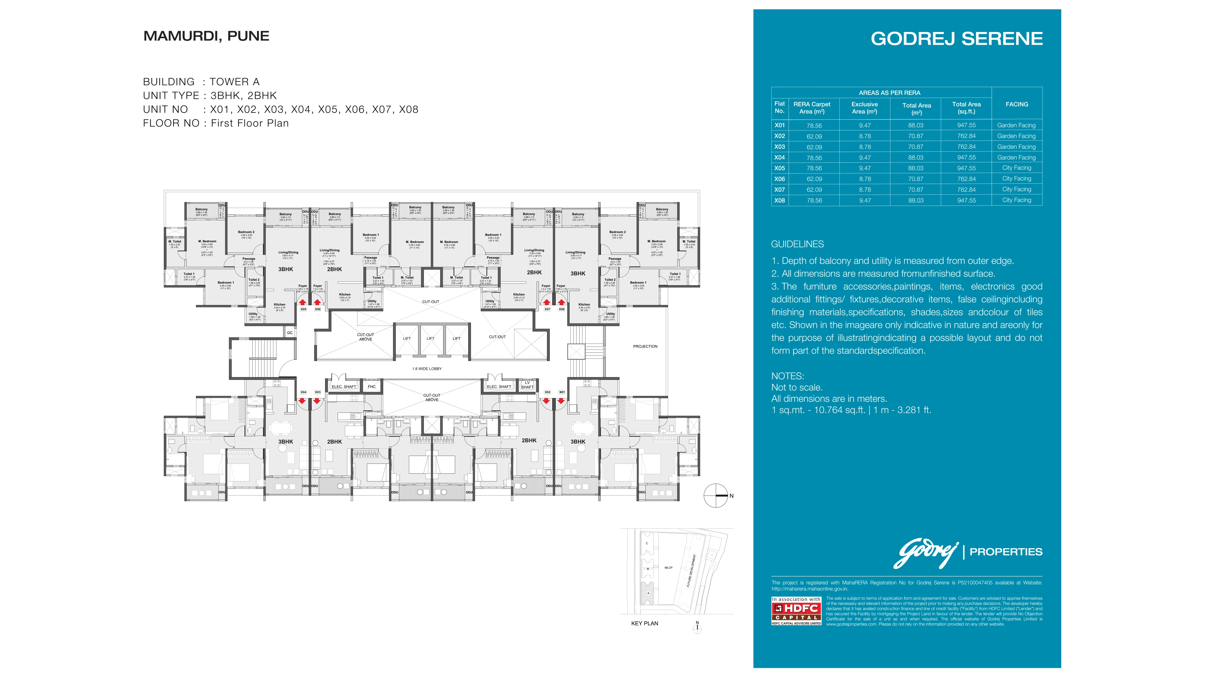 Godrej Serene Mamurdi master plan — site layout