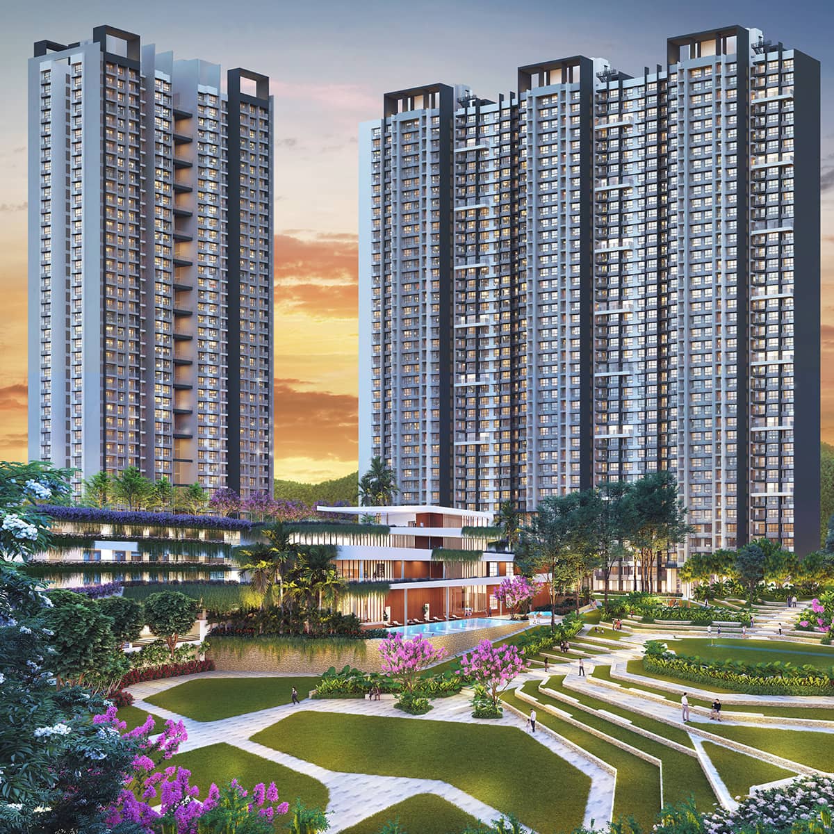 Godrej Shettigere project elevation