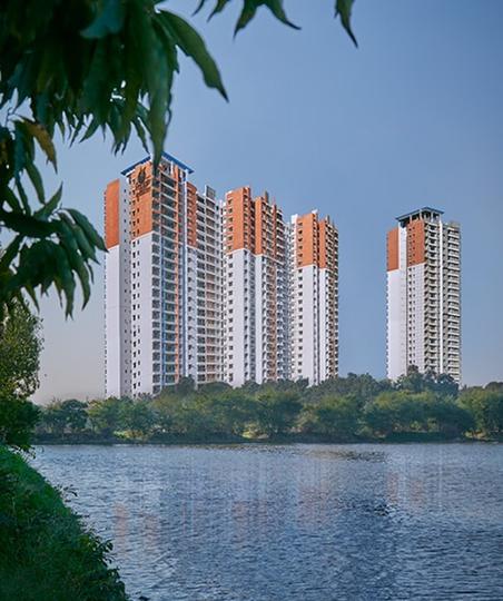 Prestige Misty Waters project elevation