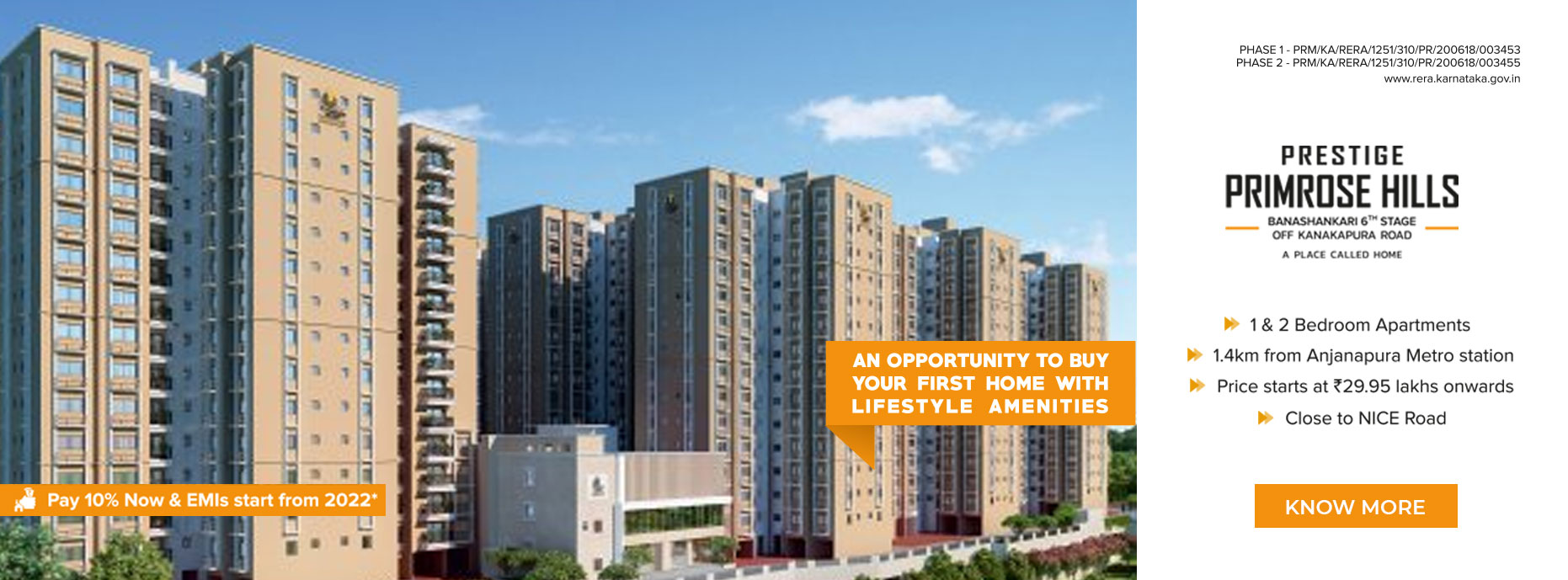 Prestige Primrose Hills Phase 2 — project photograph