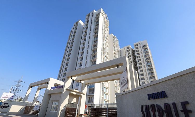 Purva Skydale project elevation