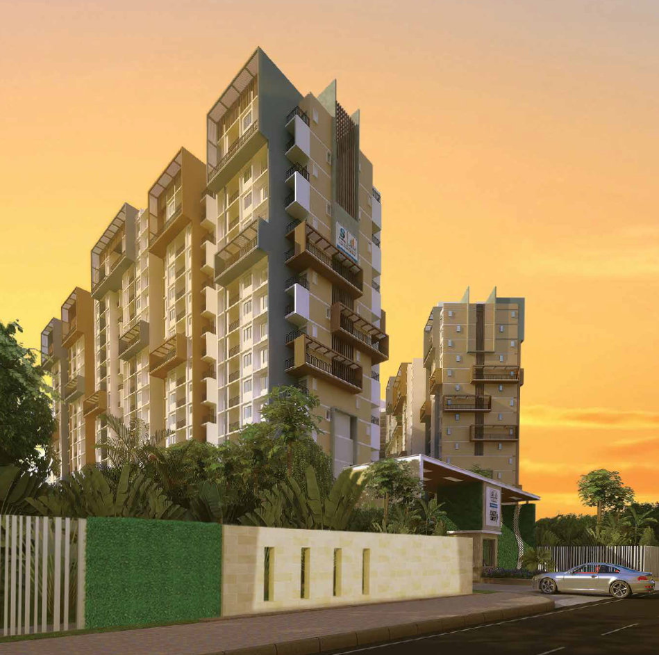 Salarpuria Sattva East Crest project elevation