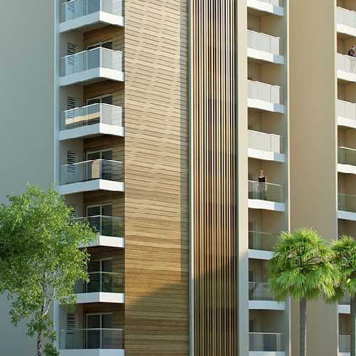 Sobha Morzaria Grandeur project elevation