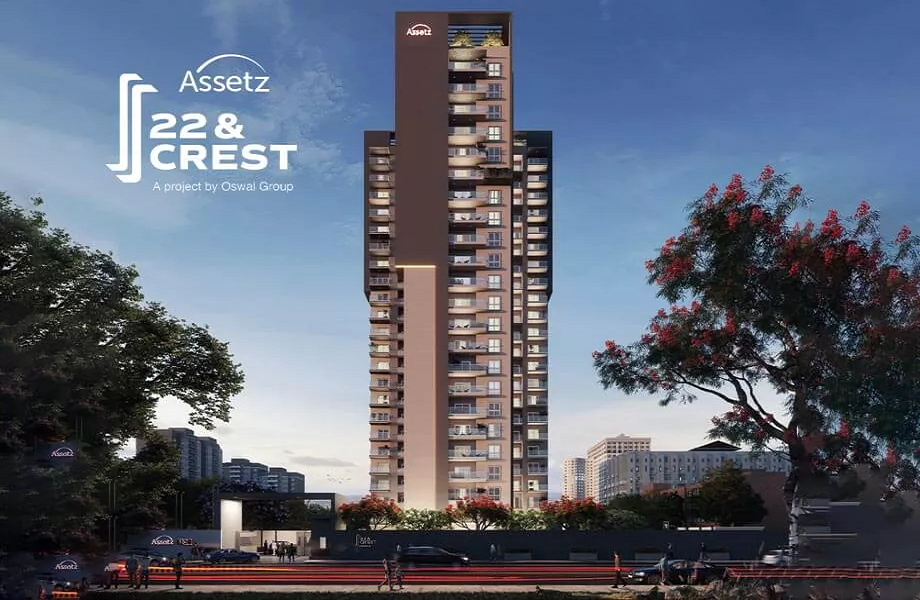 Assetz 22 and Crest project elevation