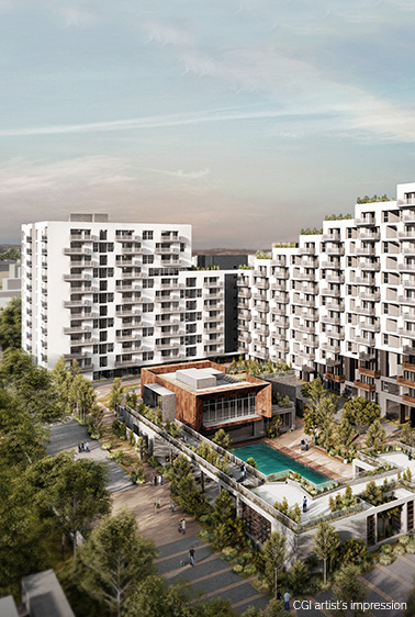 Assetz Sun and Sanctum project elevation