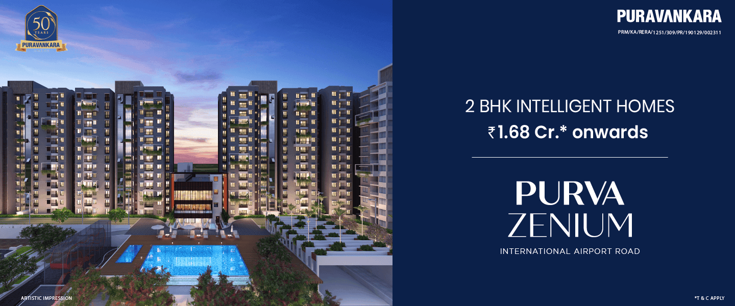 Purva Celestial Zenium Airport project elevation