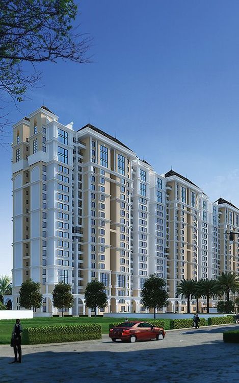 Purva Westend project elevation