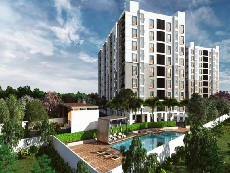 Abhee Kings Court project elevation