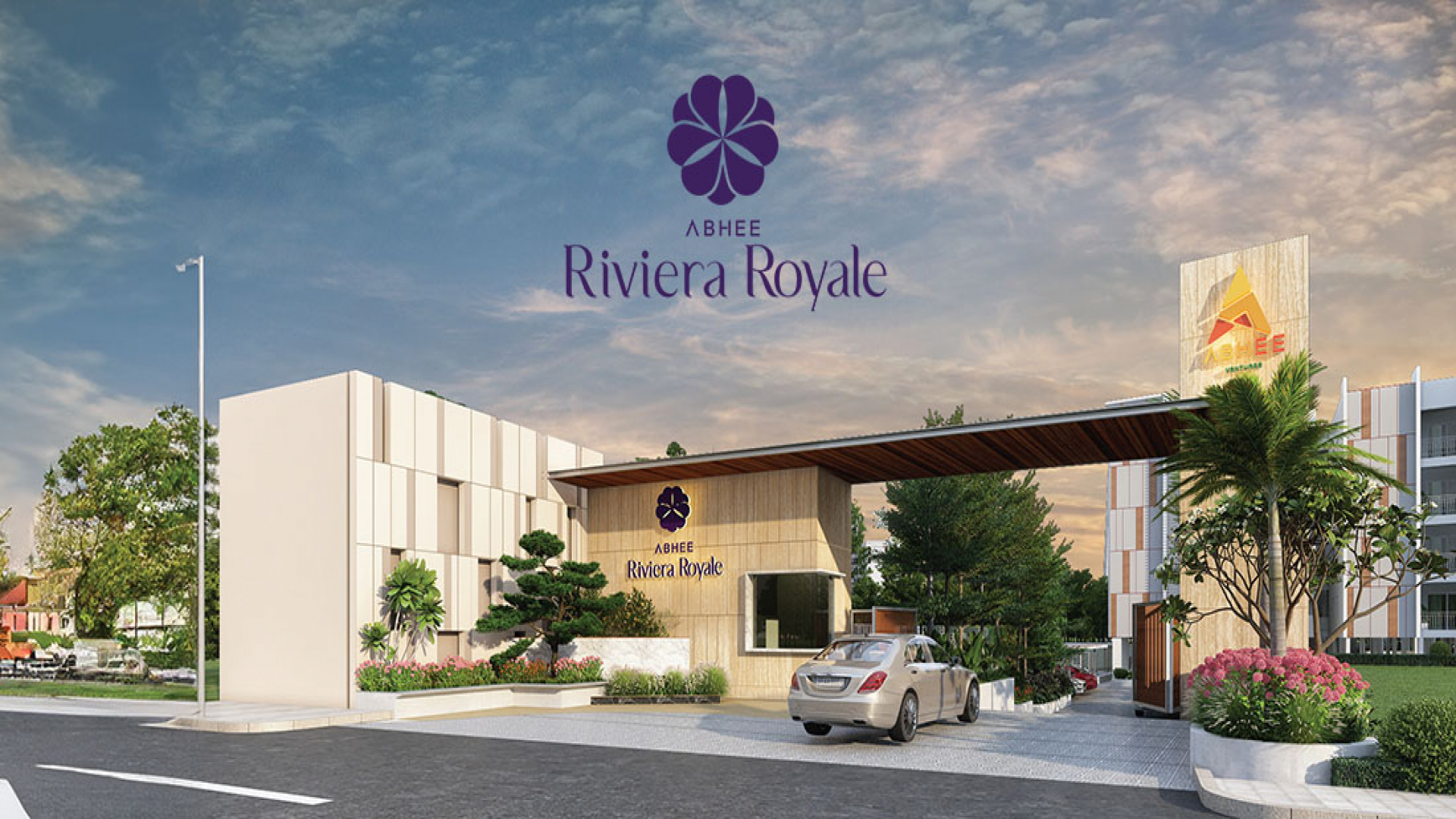 Abhee Riviera Royale Kudlu Haralur project elevation