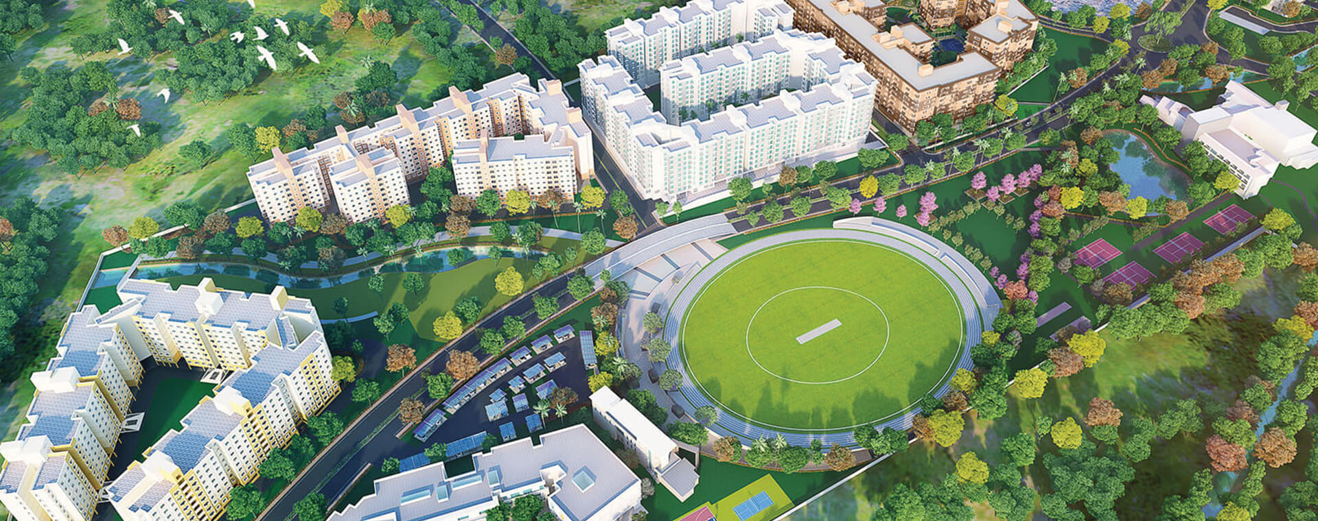 Goldspire at Brigade Orchards master plan — site layout