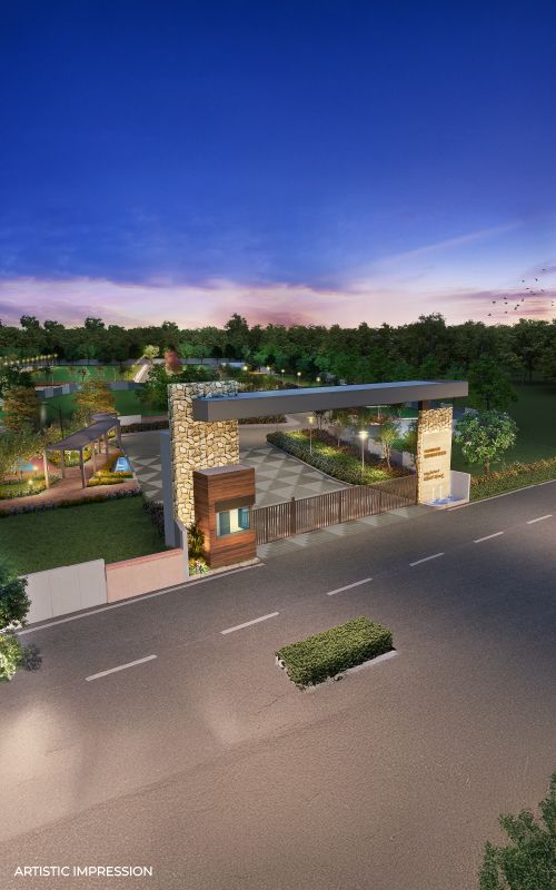 Provident Woodfield Plots E City project elevation