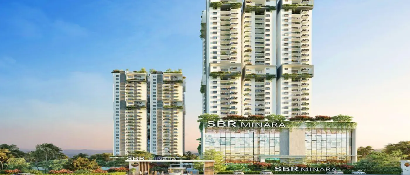 SBR Minara Seegehalli project elevation