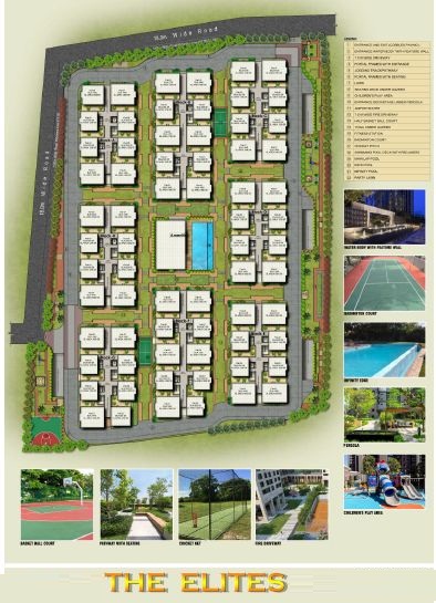 Snr the Elite master plan — site layout