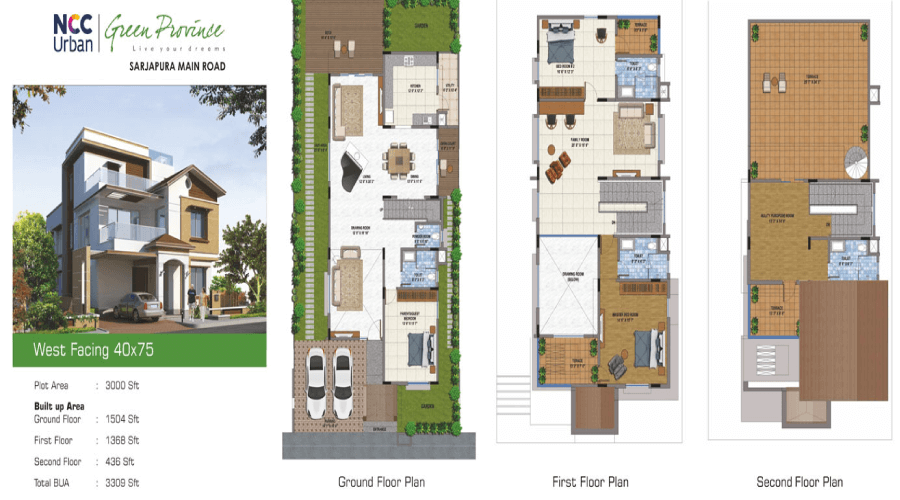 NCC Green Province project elevation