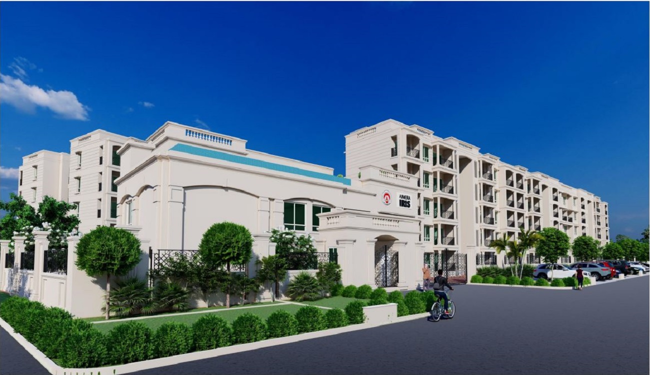 Ajmera Iris Apartments at project elevation