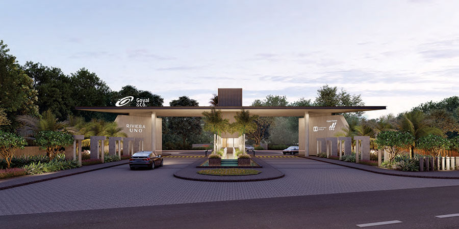 Riviera Uno Villas in Soukya project elevation