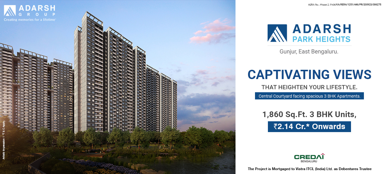 Adarsh Park Heights Gunjur project elevation
