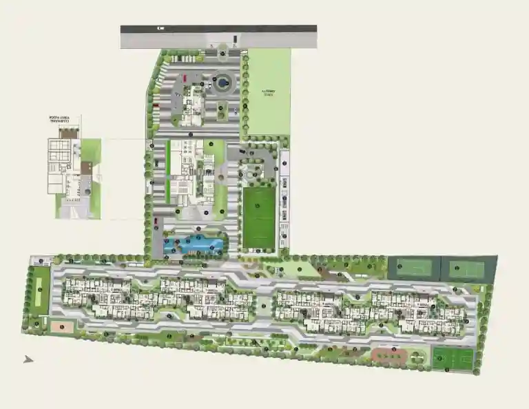 Dnr Parklink master plan — site layout