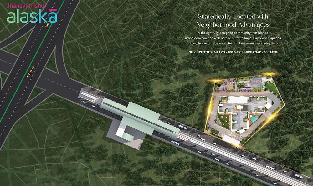 Jhanavi Trishul Alaska master plan — site layout