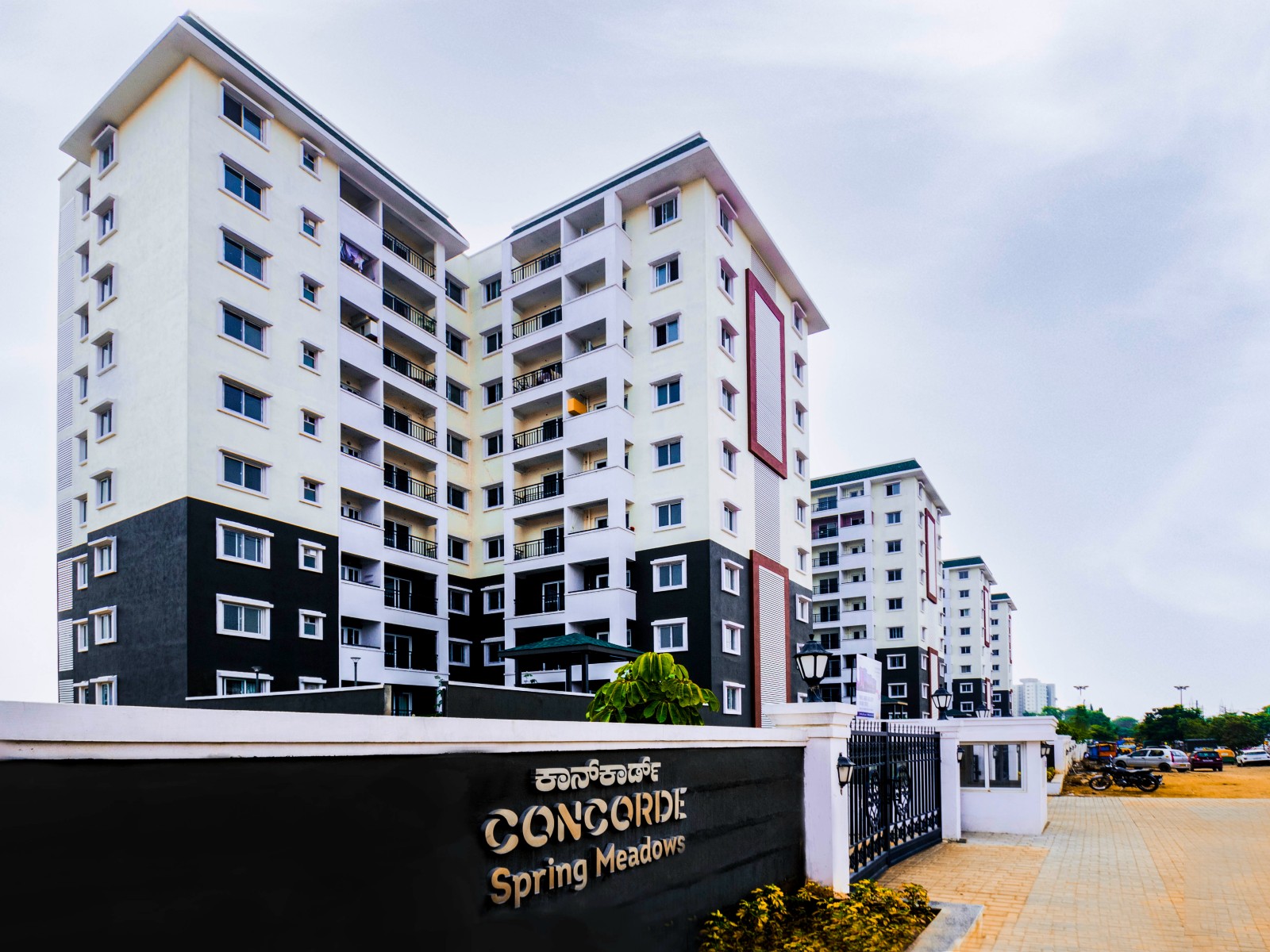 Concorde Spring Meadows Review 2026 — North Bangalore's Affordable Township Bet project elevation