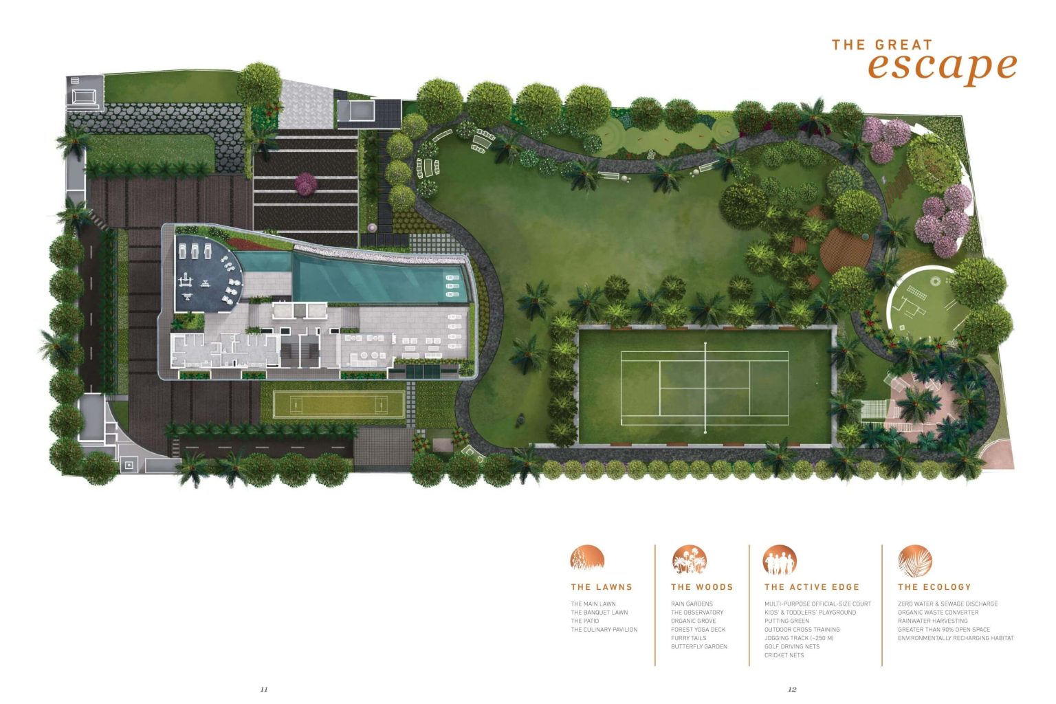 Maia Pelican Grove master plan — site layout