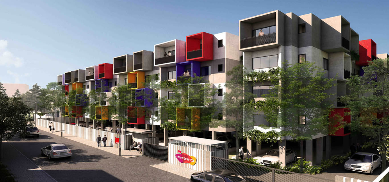 Axis Antara project elevation