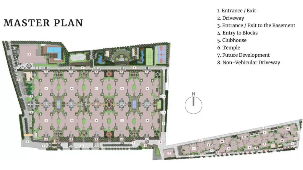 Nandi Citadel master plan — site layout