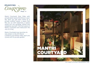 Mantri Courtyard — project photograph