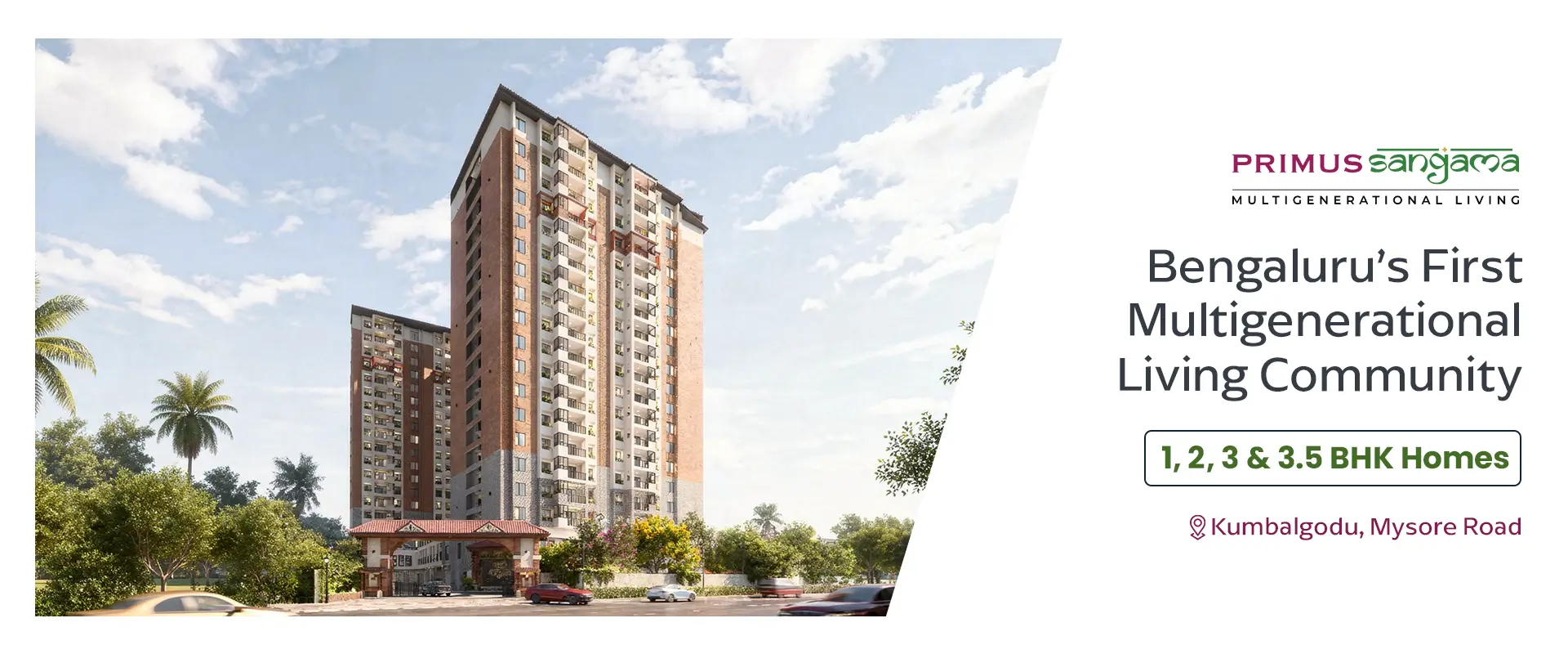 Primus Sangama Senior Residences on project elevation
