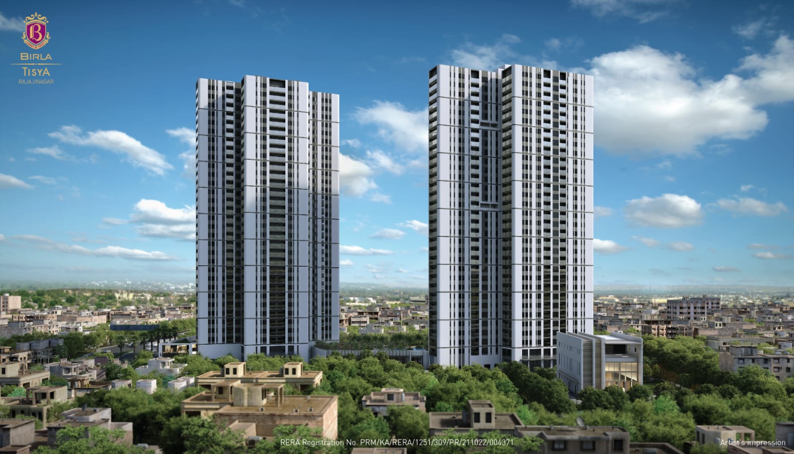 Birla Tisya Rajajinagar project elevation