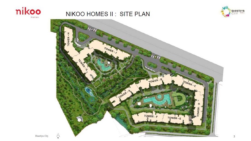 Nikoo Homes Phase 2 master plan — site layout