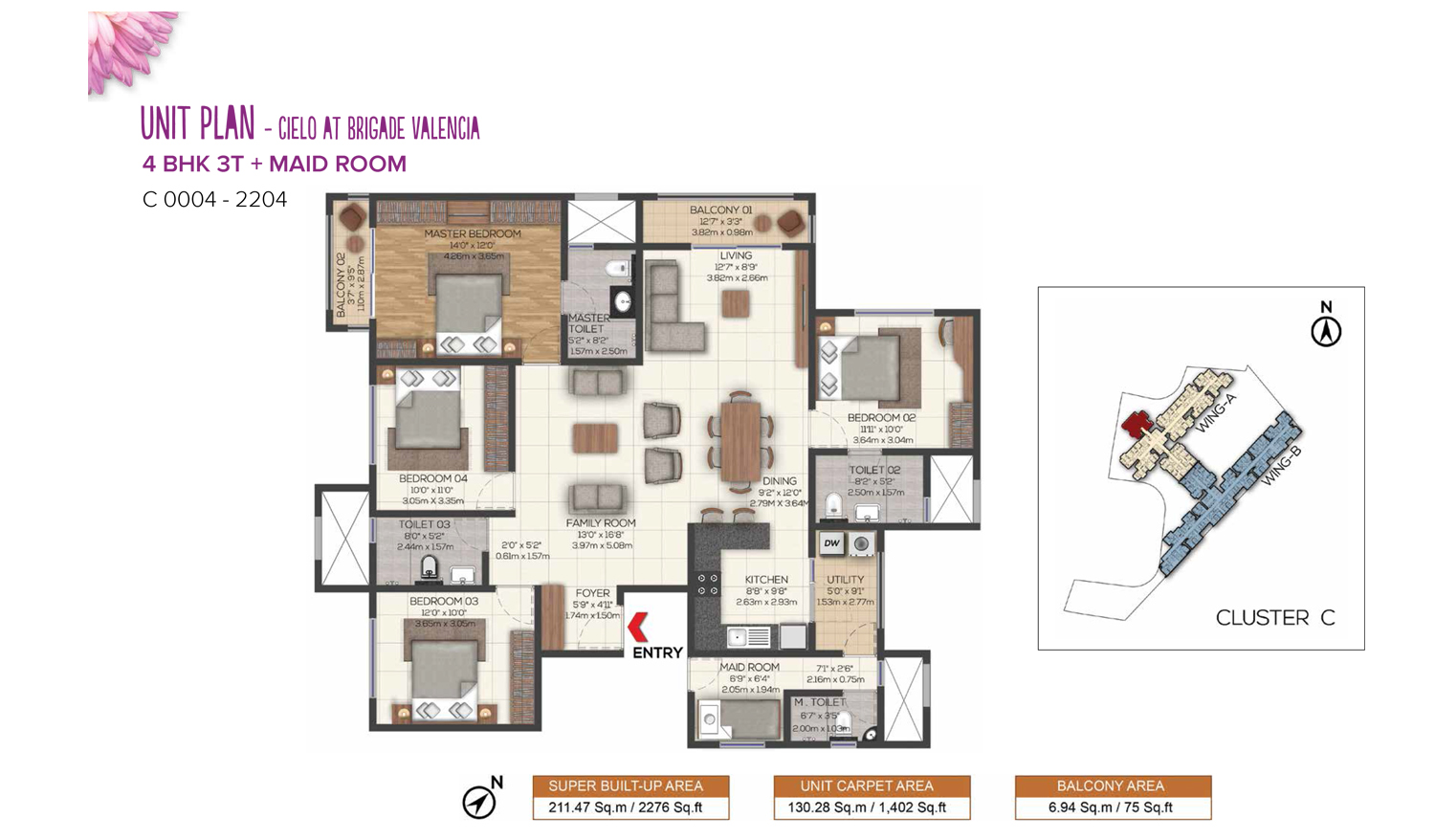 Cielo Brigade Valencia master plan — site layout