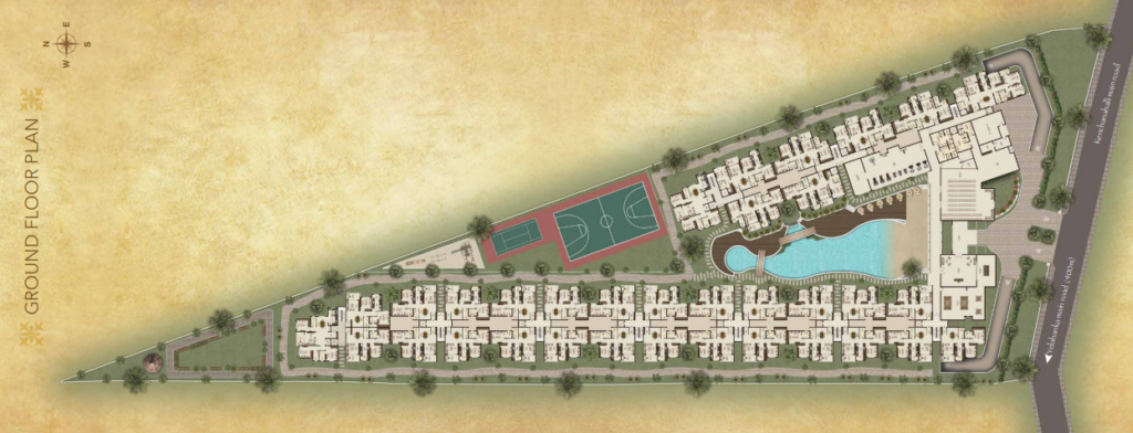 Legacy Salvador master plan — site layout