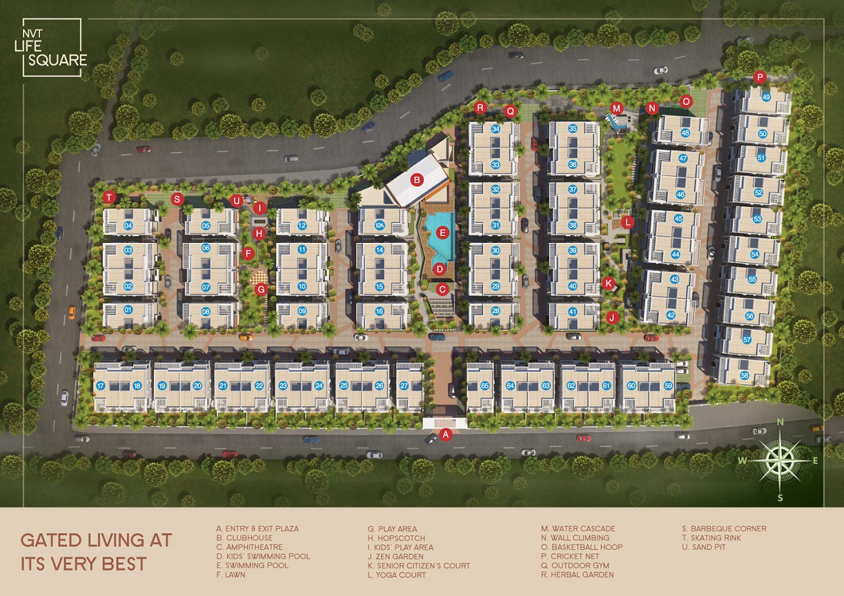 Nvt Life Square master plan — site layout